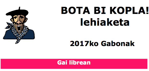 Bota bi kopla! lehiaketako bilduma