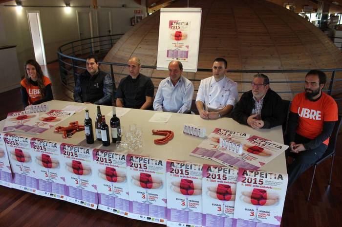 Euskal Herriko III. Txorizo Egosi Lehiaketa eta X. Libre Ardo Dastaketa Eguna izango dira Azpeitian, hilaren 31n