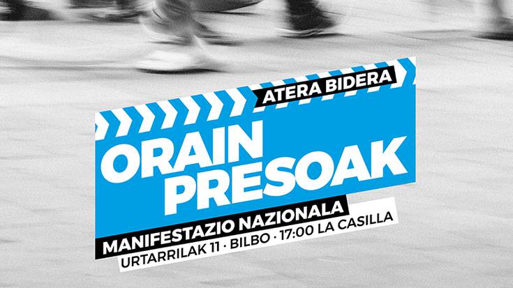 Presoen aldeko manifestaziorako autobusak jarriko dituzte Zarauztik