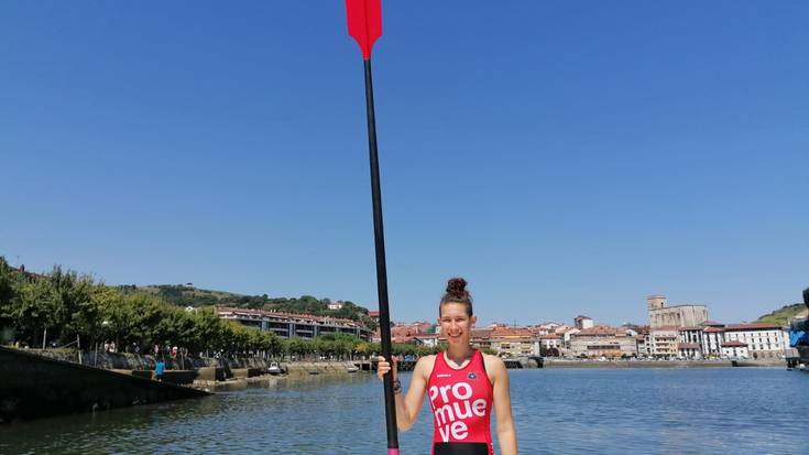 Leire Ibar: "Taldean lehiatzeak eta gure artean halako giro ona izateak indar izugarria ematen du"