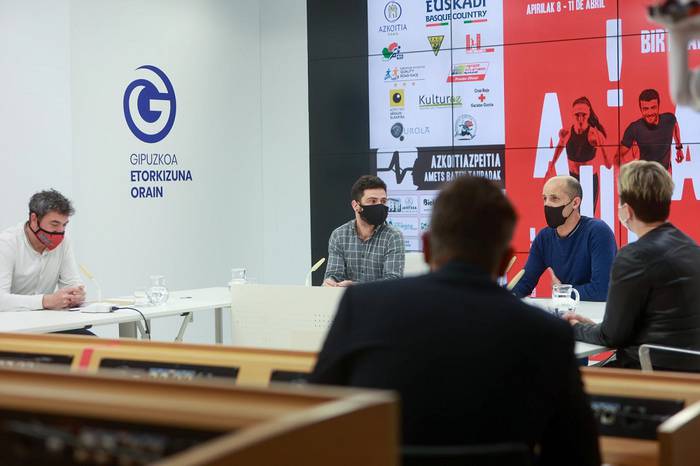 'Aupa!' lelopean aurkeztu dute Azkoitia-Azpeitia probaren edizio birtuala