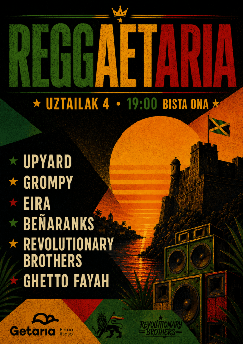 Jaialdia: Reggaetaria musika jaialdia