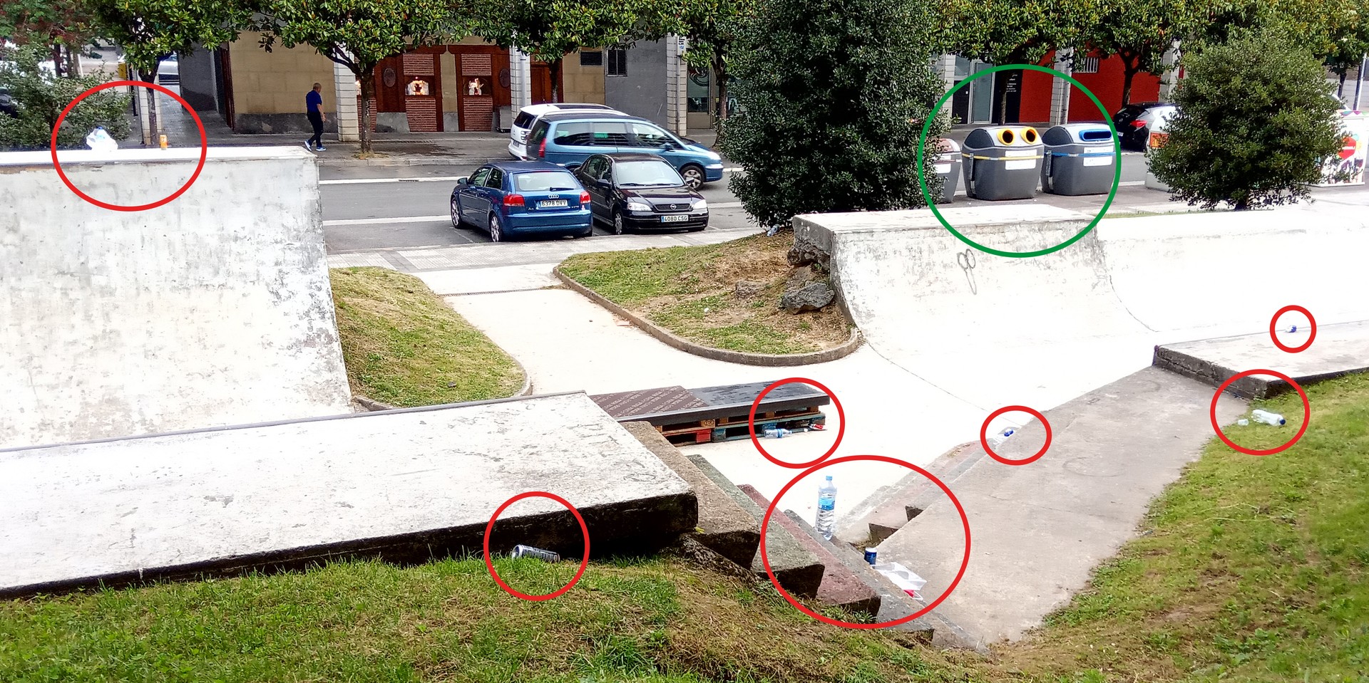 Euskal Herria auzoko arrapalak, zikin