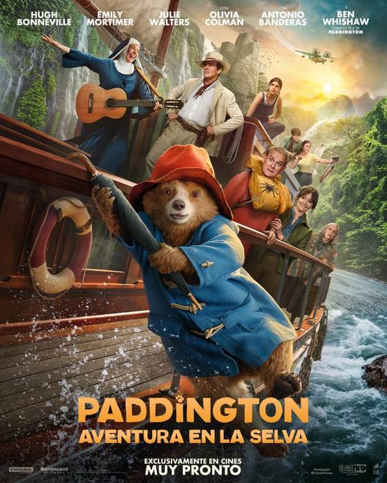 Zinema: haurrentzako 'Paddington: aventura en la selva' filma