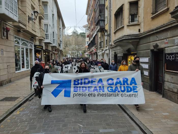 Euskal presoen aldeko manifestazioa egingo da Zumaian larunbat arratsaldean