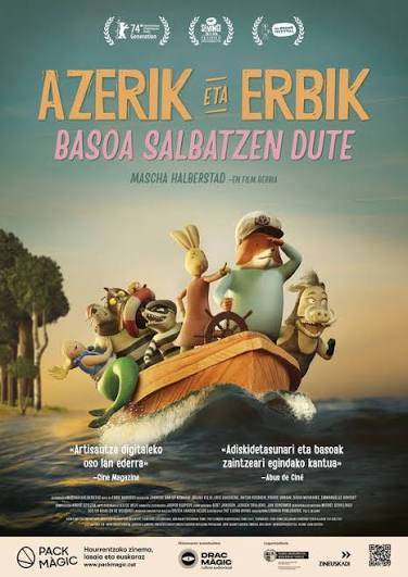 Zinema haurrentzat: 'Azerik eta erbik basoa salbatzen dute'