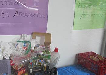 Berriz erabiltzeko ontziei esker, ehuneko 14 murriztu da zaborra Azpeitian jaietan
