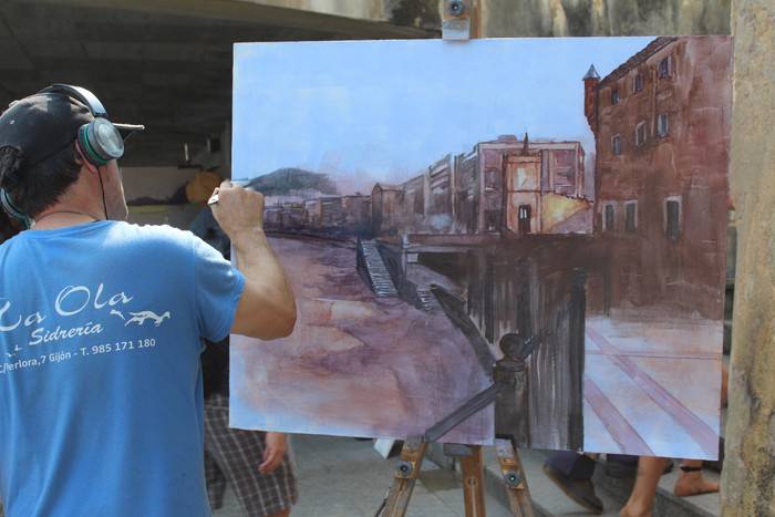 Aire zabaleko pintura lehiaketa jokatuko dute igandean Zarautzen