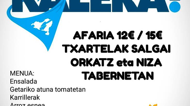 Presoen eguneko afarirako txartelak salgai jarri dituzte