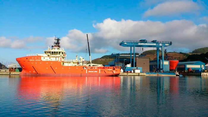 Grampian Fortress ontziak asteazkenean utziko du Zumaia