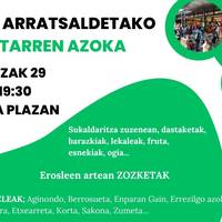 Baserritarren Azoka: sukaldaritza zuzenean