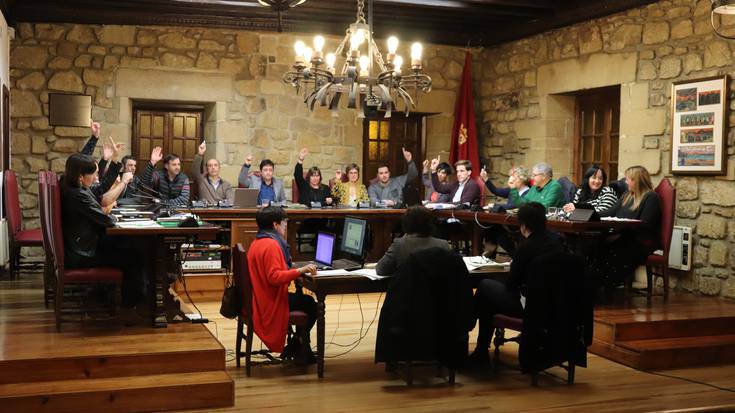 2019ko aurrekontuak onartu dituzte, gehiengoaren babesarekin