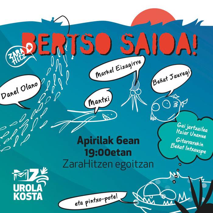 Bertso saioa eta bilera irekia antolatu ditu Zarahitzek