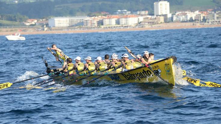 1. eta 3. postuak Orioko txalupentzat Zarauzko lehen jardunaldian