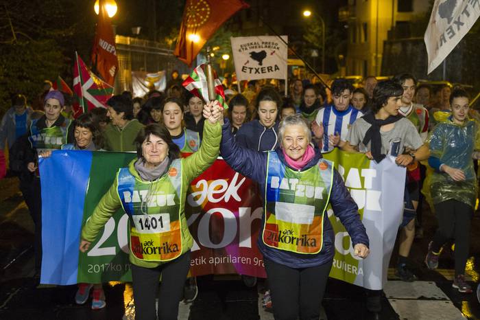Amurrion hasi eta Donostian bukatuko da datorren martxoaren 31n hasiko den Korrikaren 22. edizioa