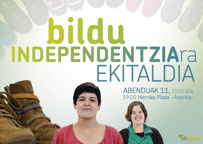 Ekitaldia: 'Bildu independentziara'