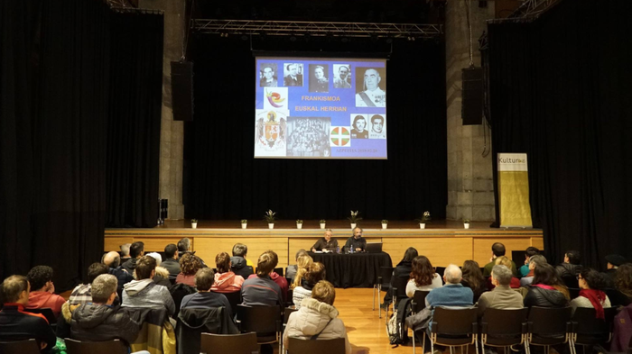 Dozenaka lagun, Iñaki Egaña historialariak Sanagustinen eskainitako hitzaldian