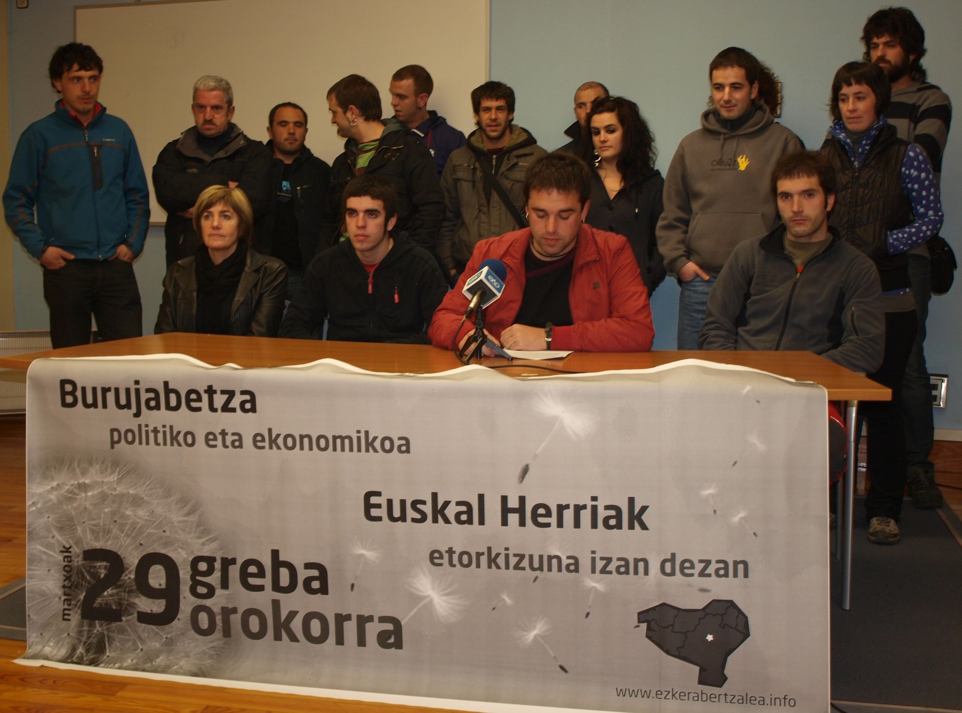 Martxoaren 29ko grebarako deia egin ...
