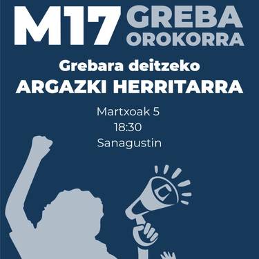 Greba orokorra bultzatzeko argazkia