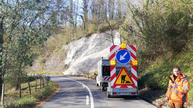 Txandakako zirkulazioa dago Orio eta Aiako arteko GI-3710 errepidean