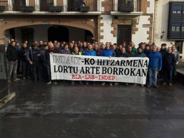 Indauxeko langileek bost eguneko greba egingo dute urtarrilaren amaieran