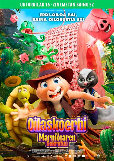 Zinema: 'Oilaskoerbi eta marmotaren sekretua'