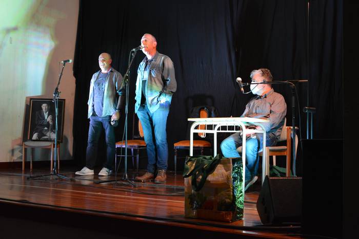 Uztapideren oroimenezko emanaldian hartu du parte Andoni Egañak