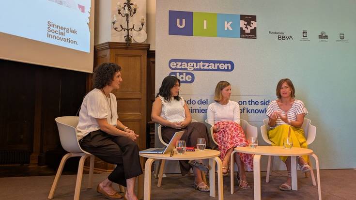 Gipuzkoako politikan emakumeek dituzten erronkez aritu da Nagore Alkorta alkatea