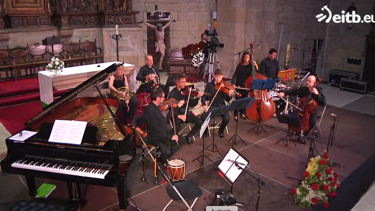 Bideoa: Zabala eta Mendizabalek Udako Musikaldian eskainitako kontzertua