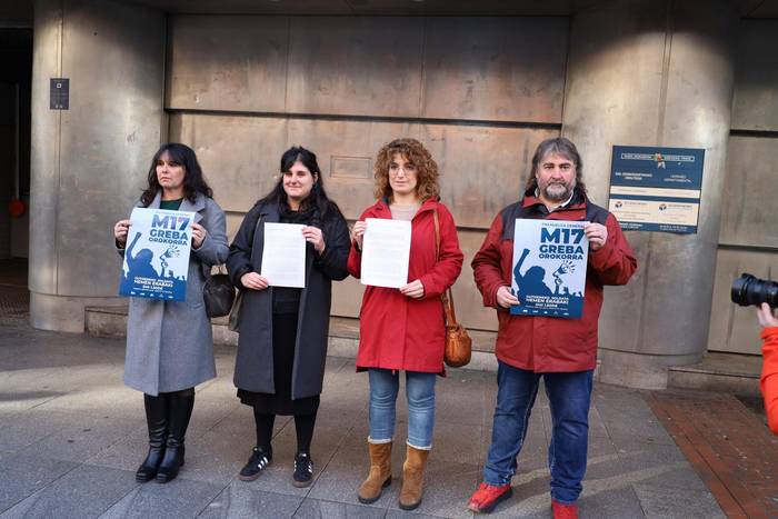 Martxoaren 17ko greba orokorra prestatzen segitzeko bigarren batzar irekia egingo dute bihar