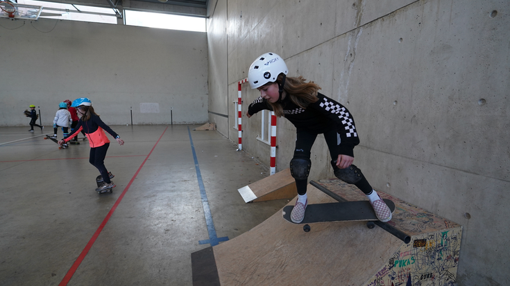 Gaztetxoei zuzendutako skatea praktikatzeko saioa izango da zapatuan