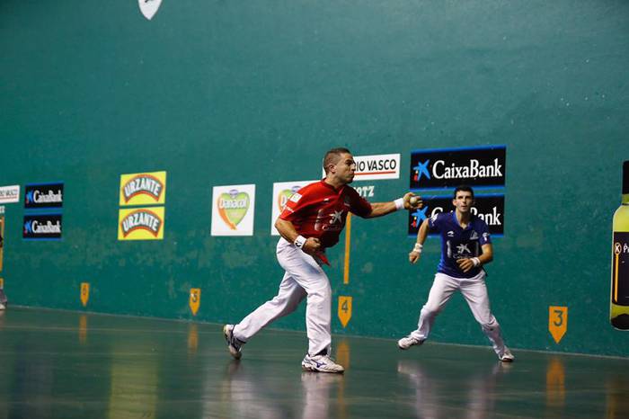Olaizola II.a eta Untoria, nagusi Zarautz Hiria torneoan