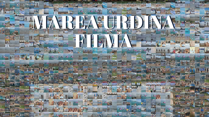 'Marea Urdina' filmaren emanaldia