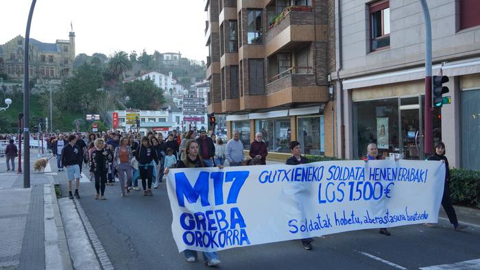 Eskerrik asko, Zumaia, klase elkartasunera batzeagatik