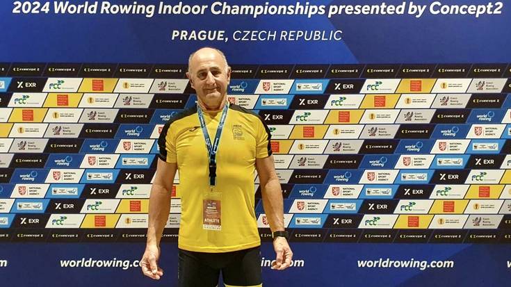 Seigarren eta zazpigarren postuan sailkatu da Joseba Saies World Rowing Indoor Championshipen