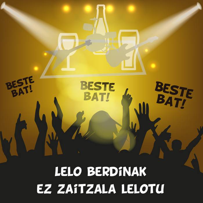 'Beste bat! Lelo berdinak ez zaitzala lelotu', pegatina lehiaketako irabazlea