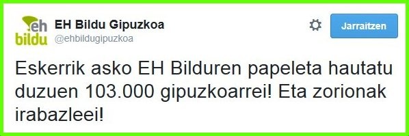 Eskerrik asko eta zORIOnak !!