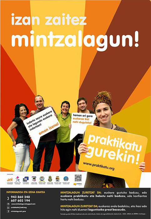 Mintzalagun programan izena emateko aukera urriaren 4a arte