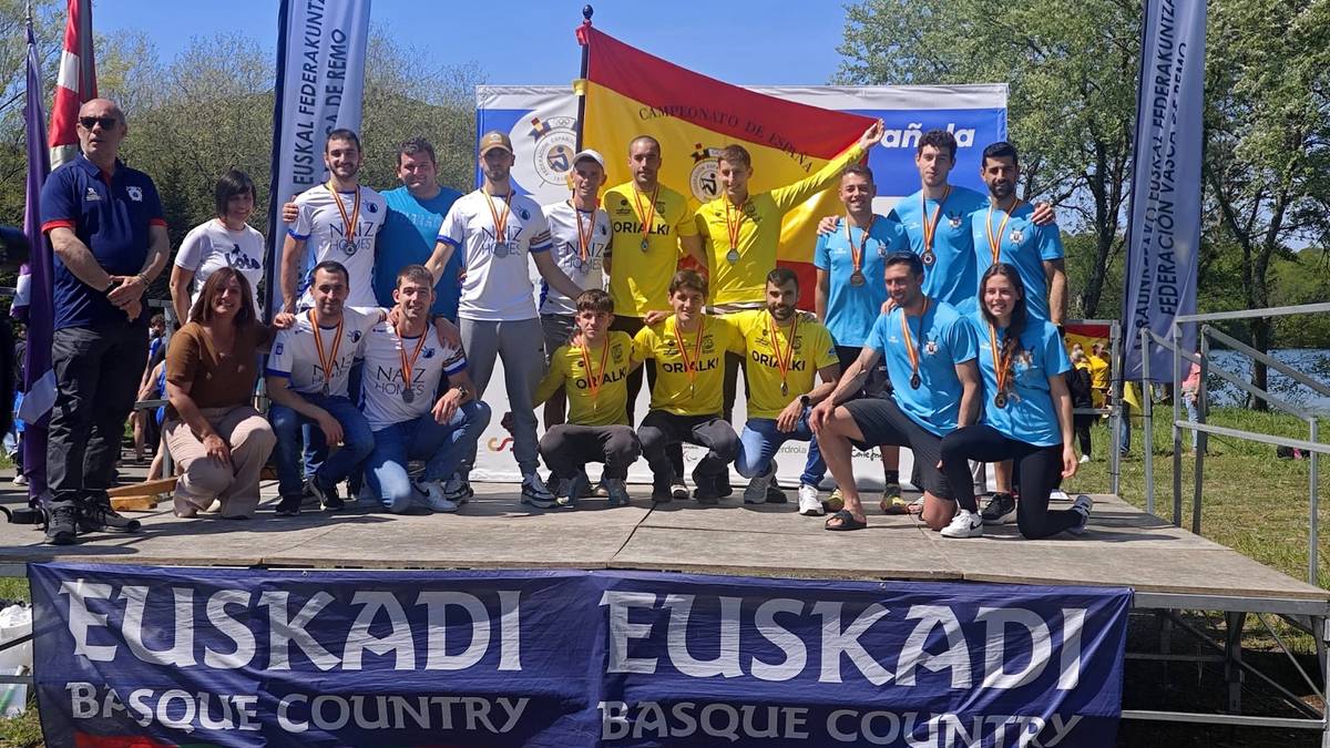 Urrezko dominarekin itzuli dira absolutu mutilak Espainiako Batel Txapelketatik