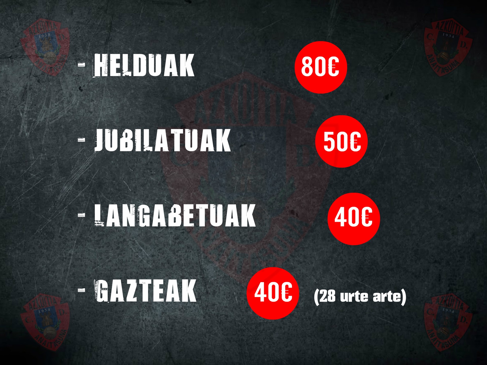 Bazkide kanpaina martxa onean doa