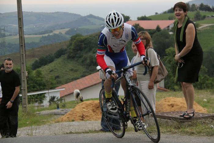 Aratz Olaizola zarauztarrak 4. bukatu du gazte mailako XXV. Gipuzkoako Itzulia