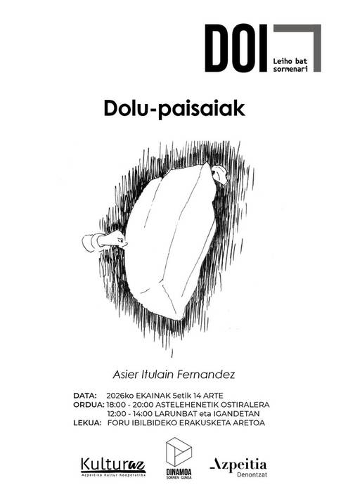 DOI_09 erakusketa: Asier Itulainen 'Dolu-paisaiak'