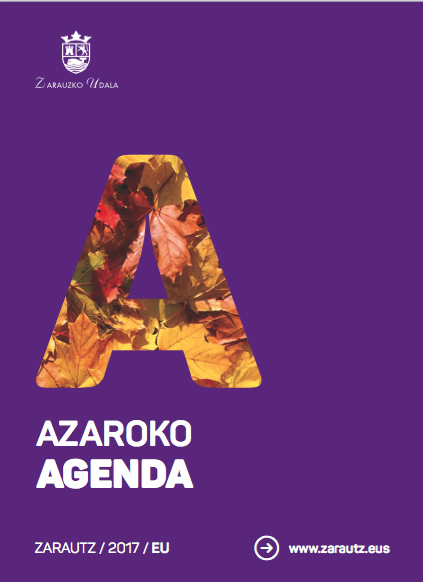 Azaroko agenda argitaratu du Turismo bulegoak