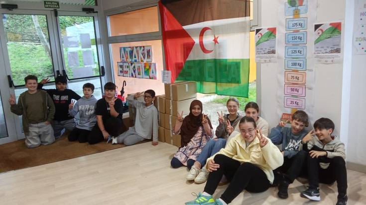 GueraraOrio eskertuta oriotarrekin eta aiarrekin, "4.000 kilo elkartasun" jaso ondoren