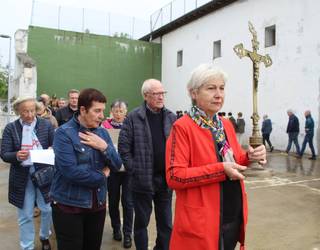 Prozesioa, meza eta hamaiketakoa izan dira Madariagan San Isidro eguna ospatzeko osagaiak