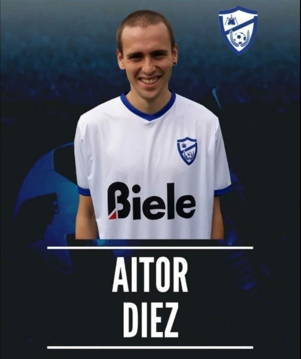 Aitor Diezek gizonen lehen taldean jokatuko du datozen bi denboraldietan