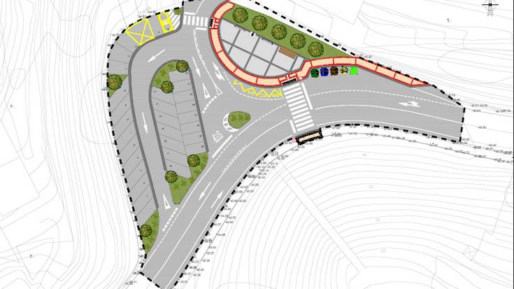 Astelehenean hasiko dira Hiruerreketako parkinaren urbanizazio lanak