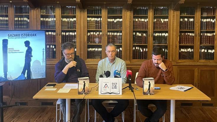 Kalean da Mikel Aiestaranen 'Gazako istorioak. Bizitza gerren artean' saiakera liburua, euskaraz