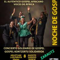 Kontzertua: Aba Taanoren gospel kontzertu solidarioa