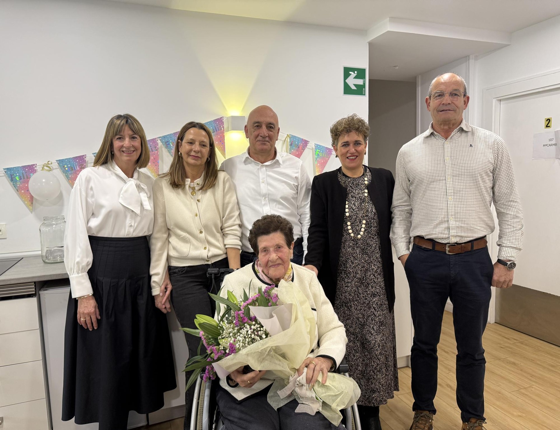 100 urte bete ditu gaur Isabel Martinek